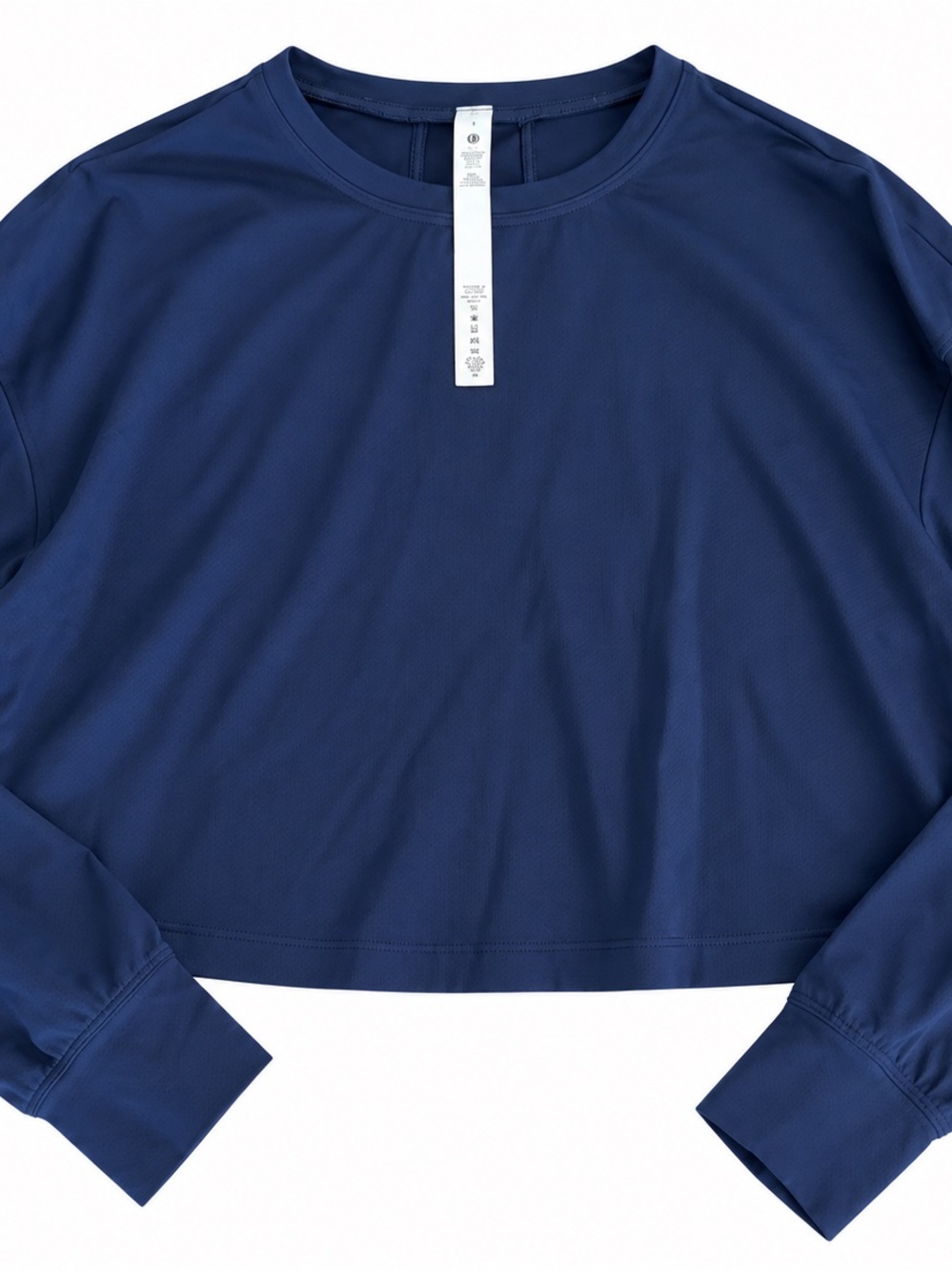 lululemon athletica Navy Long-Sleeve Crew Top